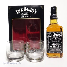 Jack Daniel's Tenn. Whiskey Lem Tolley Gift Set