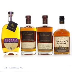 Clement, Barrell, Chairman's Reserve Rum (4)