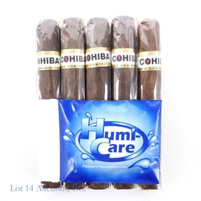 Cohiba Puro Dominicana Robusto Cigars (5 Pack)