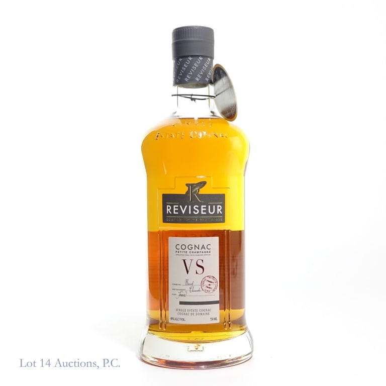 Reviseur VS Petite Champagne Cognac: Reviseur VS Petite Champagne Single Estate Cognac, 80 Proof, 750 ml.
