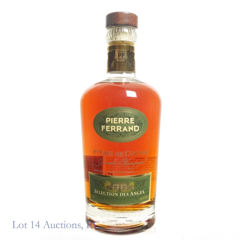 Pierre Ferrand 1er Cru de Cognac Sel. Des Anges: Pierre Ferrand 1er Cru de Cognac, Selection Des Anges. 40%abv, 750ml.