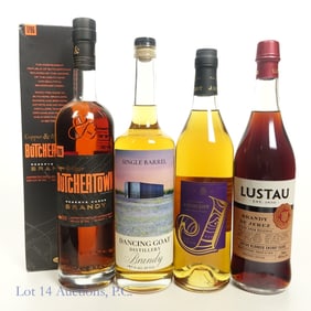 Lustau, Butchertown, Jacoulot, Dcg Goat Brandy (4)
