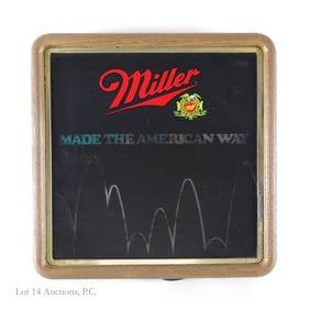 Miller, Made the American Way Motion Sign