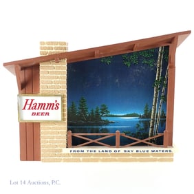 Hamm's Beer Starry Skies Light-Up Motion Sign