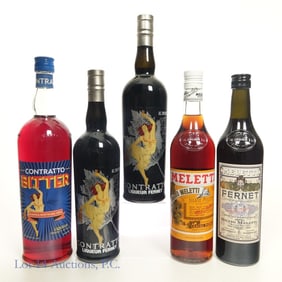 Contrato Fernet, Bitter, Melett Liqueurs (5) Italy