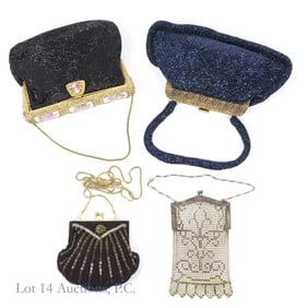 Beaded and Mesh Vintage Purses (4)