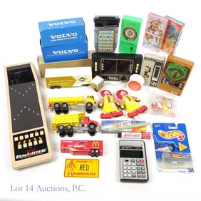 70's-80's Handheld Games, Die-Casts, Promos (+15)