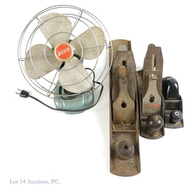 Woodshop Items, Stanley Planes, Zero Fan (4)