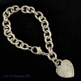 Tiffany & Co Sterling Silver 18th Bday Bracelet