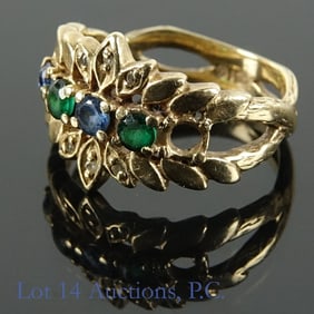 10k Yellow Gold Ring - See Description