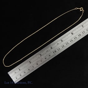14k Yellow Gold Necklace Chain