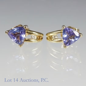 Leach & Garner 14k Yellow Gold Earrings