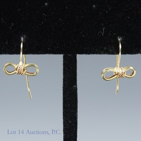 14k Yellow Gold Earrings
