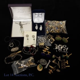 Cufflinks, Tie Tacks, Costume / Fashion Jewelry
