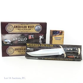 NIB Knives, American Mint, Apollo 11 (5)