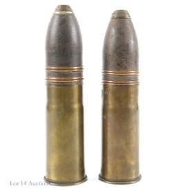 1917 Fr. 37 mm Inert Anti-Machine Gun Rounds (2)