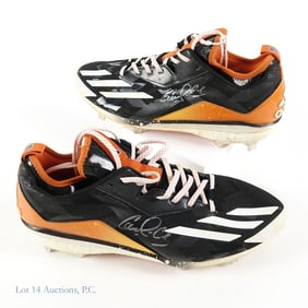 Carlos Correa Signed Game Used Cleats (COA)