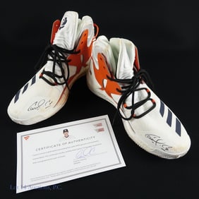 Carlos Correa Autographed Game Issued Shoes