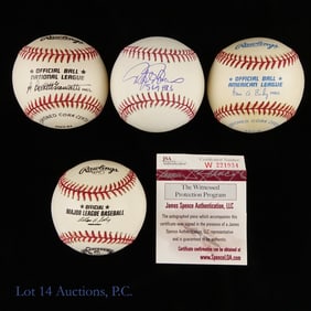Rafael Palmeiro 569 HR Baseball + 3 Others