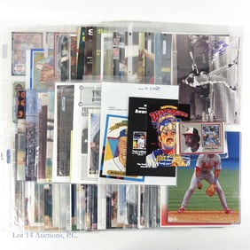 Baseball Photographs (Signed & Unsigned) + More