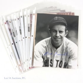 8x10 Signed Photos Baseball HOF Members (12)