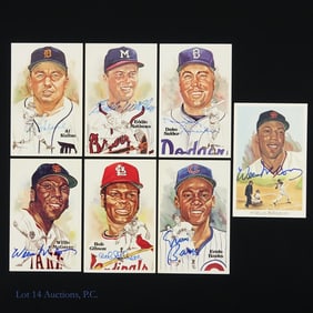 Perez-Steele Postcards - Autographed (7)