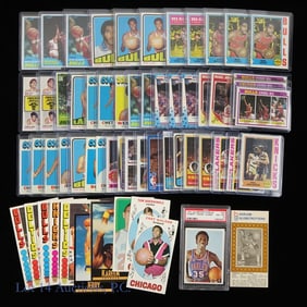 1970's Eclectic Basketball Card Collection (61)