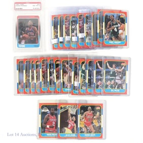1980's Hall of Famer Fleer Basketball Cards (26)