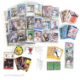 Mixed Sports Cards & Michael Jordan Items