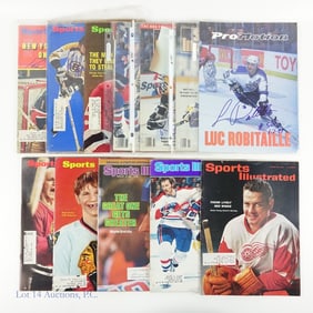 Hockey Sports Illustrated Magazines (Some Signed)