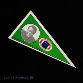 1979 NFLPA Walter Payton Pennant Sticker