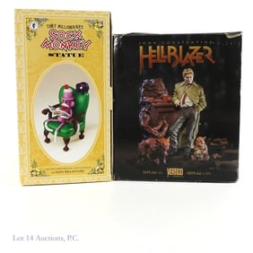 Hellblazer, Sock Monkey Statues, DC, Dark Horse