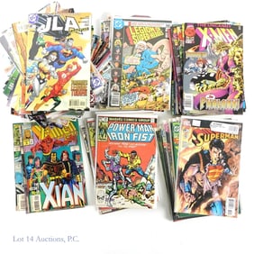 DC & Marvel Comic Books (+100)