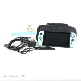 Nintendo Switch Animal Crossing Edition Console