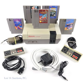 Nintendo Video Game NES, Controls, Games