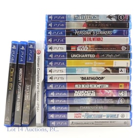 PlayStation 4 & 5 Games (16+3)