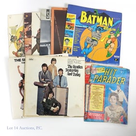 Eclectic Pop Music Vinyl Records & Magazines (10)