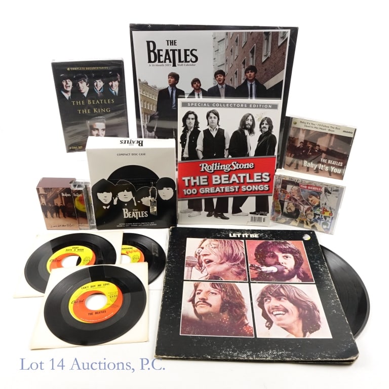 Beatles Vinyl, Tapes, CDs, DVD and More (11): Beatles Vinyl, Tapes, CDs, DVD and More (11). Collection of Beatles (AKA the fab four, the silver beetles, the quarrymen, the silver beats) music and ephemera in various forms. Vinyl - Can't Buy Me Lo