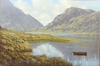 Jerry/Gerry Marjoram, IRL 1936-2024, Oil on Canvas (LOCAL / 3rd Party Shipping only)