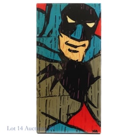 Mark Gleberzon (Canada, b. 1969), Batman 12" x 24"