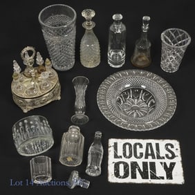 Crystal/Glass Vases, Decanters, Etc. (LOCAL / 3rd Party Shipping only)