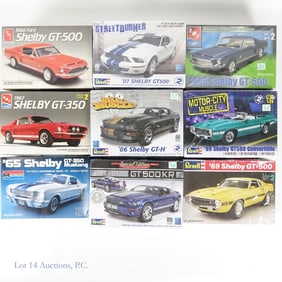 Shelby Car Model Kits (8)