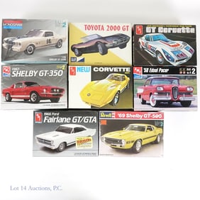 398Car Model Kits - Fords, Corvettes, Toyota (8)