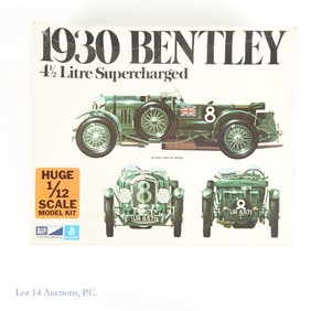 MPC 1930 Bentley Litre Supercharged Car Model Kit