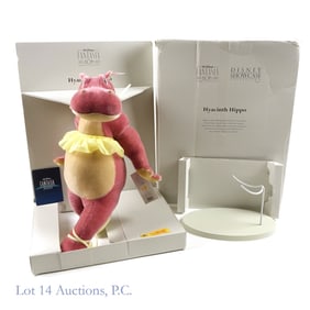 Steiff Fantasia Hyacinth Hippo, CIB #825/2000