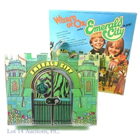1974 Mego Wizard of Oz Emerald City Playset, CIB