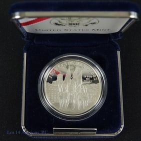 2002-W USA Silver Proof U.S. Military Academy $1