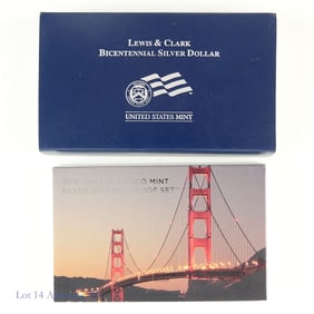 2004 - 2018 USA 90%-Silver Comm. Coin & Set (2)