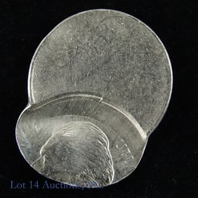 (N/D) USA Jefferson 5c 65% Off-Center Error
