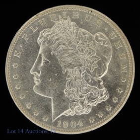 1904-O USA Silver Morgan Dollar (CH BU)
